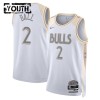 Dres Chicago Bulls Lonzo Ball Nike 2024-25 City Edition Bijela Swingman - Dječji Dres Chicago Bulls Lonzo Ball Nike 2024-25 City Edition Bijela Swingman - Dječji